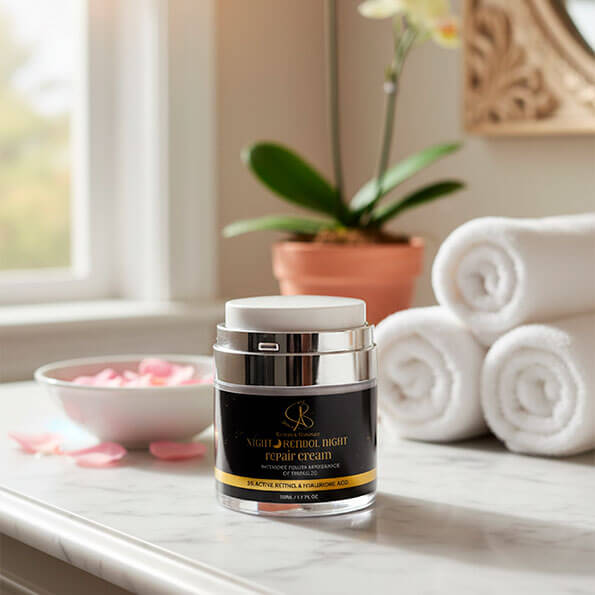 Night retinol night repair cream