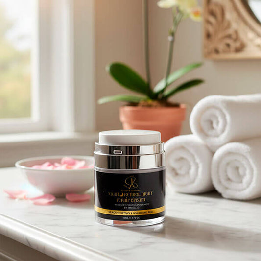 Night retinol night repair cream