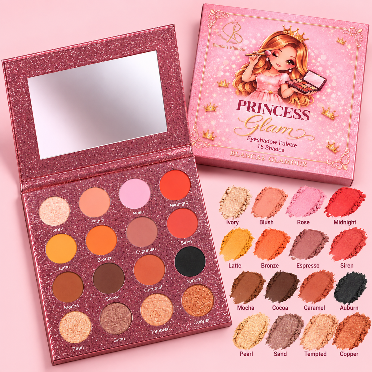 Princess Glam Eyeshadow palette